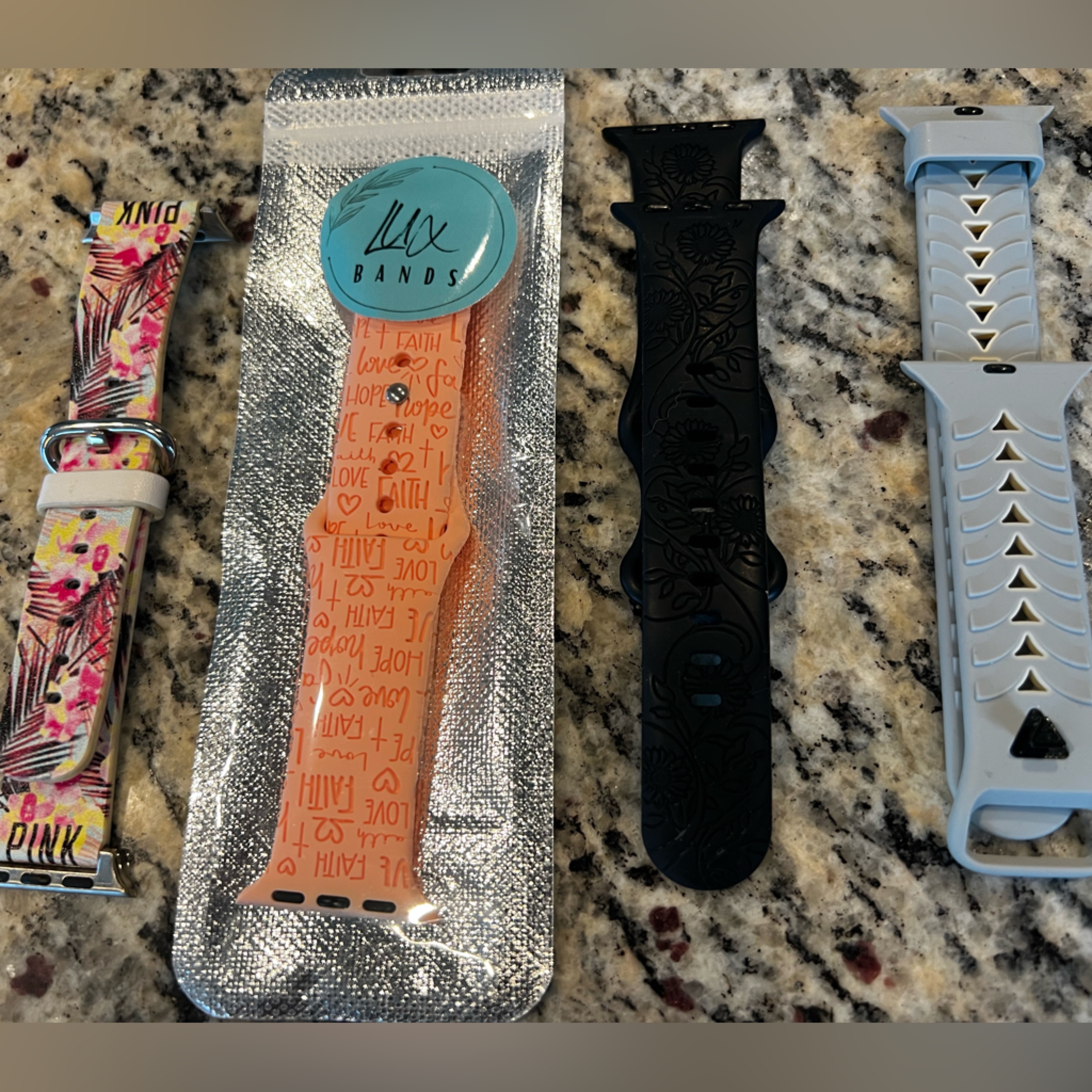 Lot Of 4 Watch Bands Size 38-41mm For Apple Watch 10$